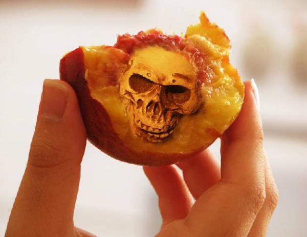 Creation of Peach Skull: Step 4